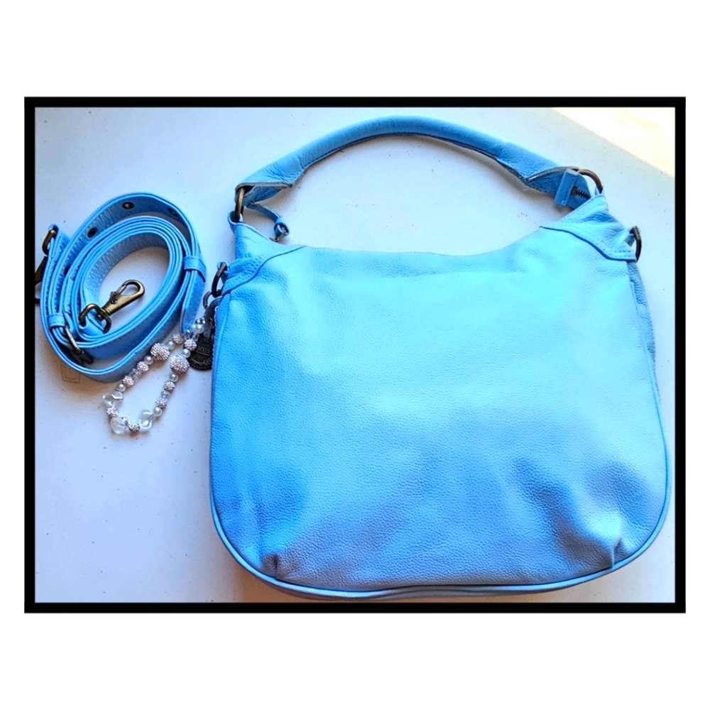 Wanderers Travel Co - The Santorini - Genuine Leather Convertible Hobo